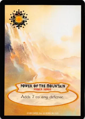 Power of the Mountain