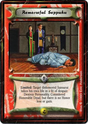 Remorseful Seppuku