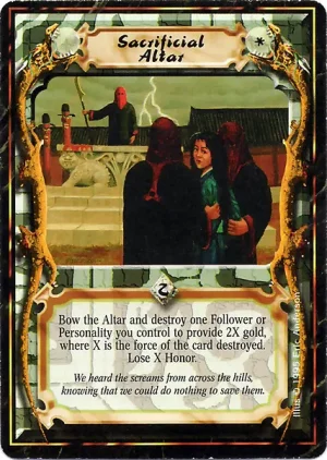 Sacrificial Altar