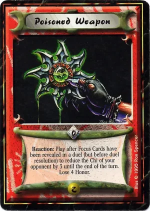 Poisoned Weapon