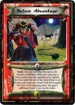 Refuse Advantage