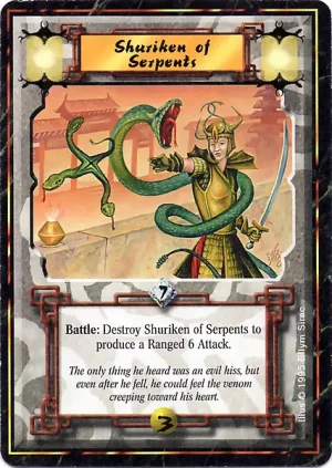 Shuriken of Serpents