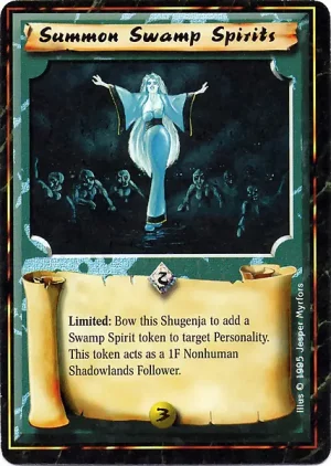 Summon Swamp Spirits [v1: centered title & text]