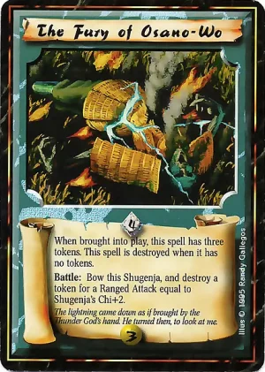 The Fury of Osano-Wo [variant]