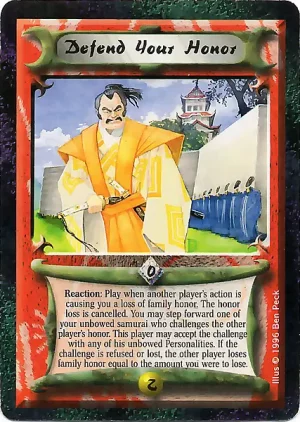 Defend Your Honor [v.1: capital "Y"]