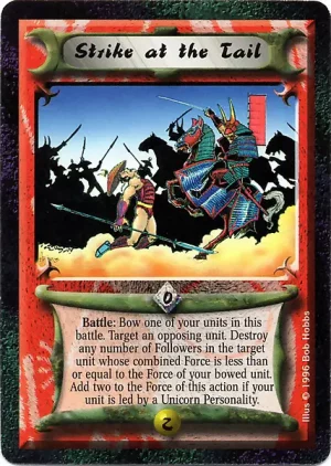 Strike at the Tail [v. 1: than/or]