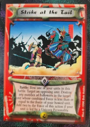 Strike at the Tail [v. 2: or/equal]