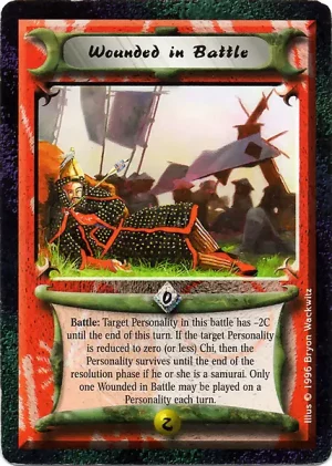 Wounded in Battle