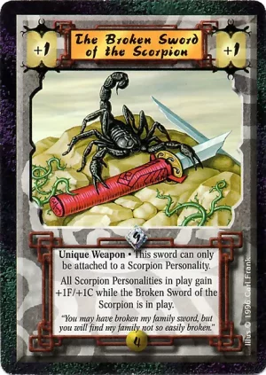 The Broken Sword of the Scorpion