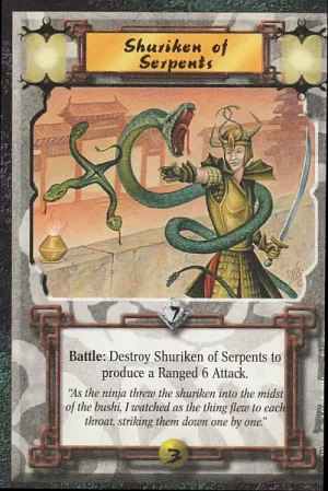 Shuriken of Serpents