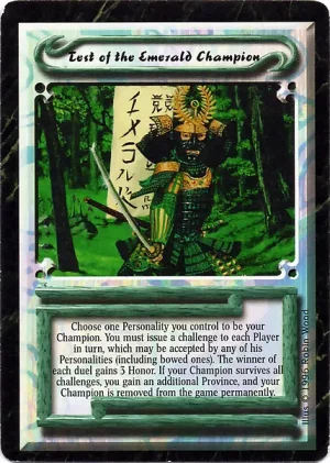 Test of the Emerald Champion