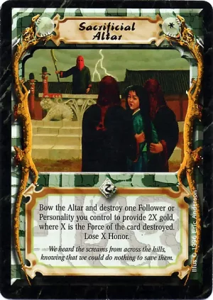 Sacrificial Altar