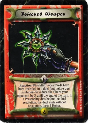 Poisoned Weapon