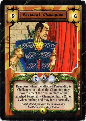 Personal Champion