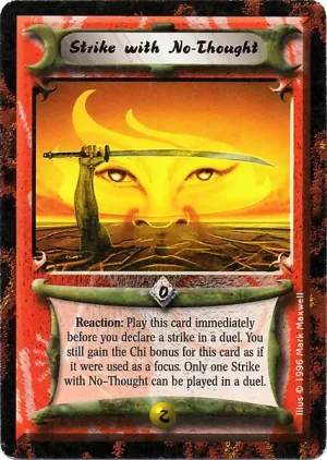 Strike with No-Thought