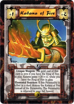 Katana of Fire