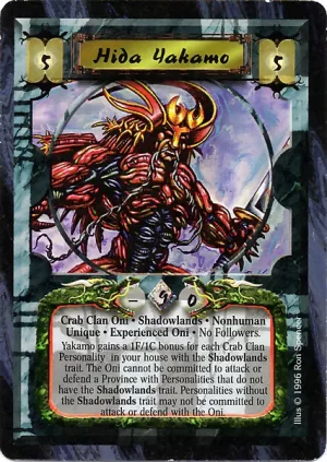 Hida Yakamo (Oni) XP