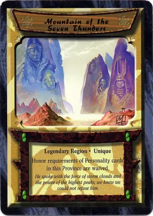 Mountain of the Seven Thunders