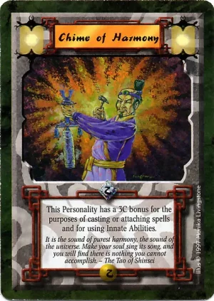Chime of Harmony (dynasty back)