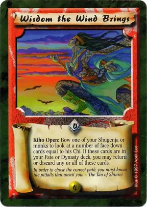 Wisdom the Wind Brings