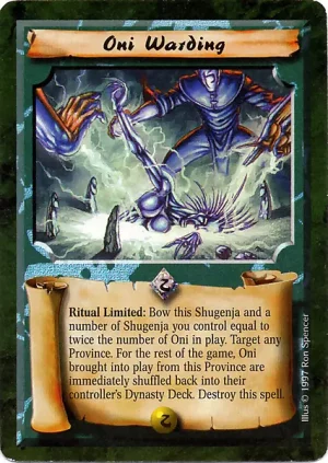Oni Warding