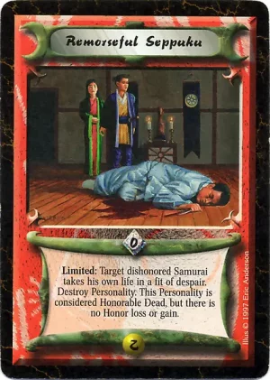 Remorseful Seppuku