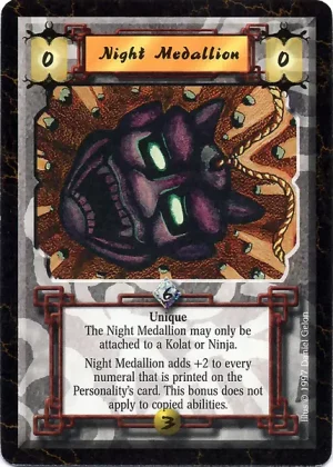 Night Medallion