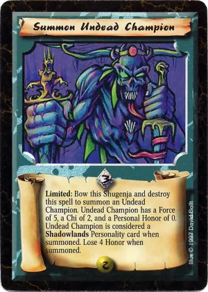 Summon Undead Champion