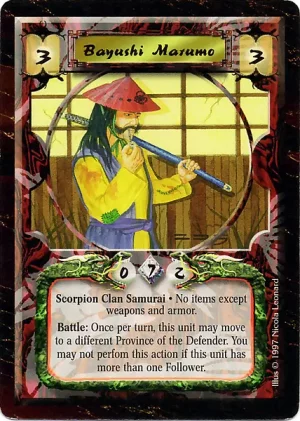 Bayushi Marumo [v.1: correctly centered]