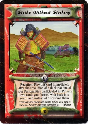 Strike Without Striking