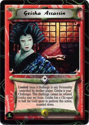 Geisha Assassin ***DAMAGED