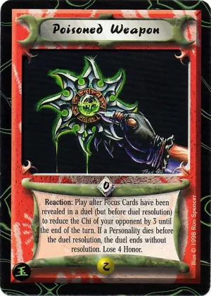 Poisoned Weapon