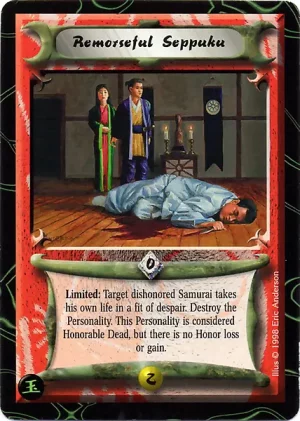 Remorseful Seppuku