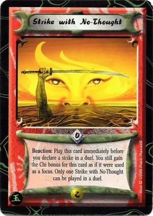 Strike with No-Thought