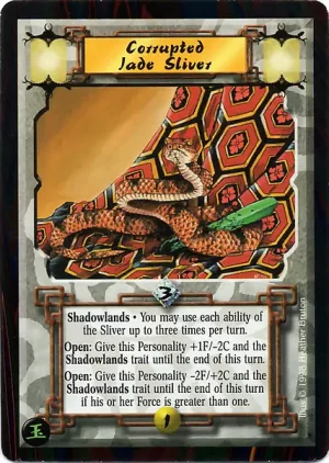 Corrupted Jade Sliver