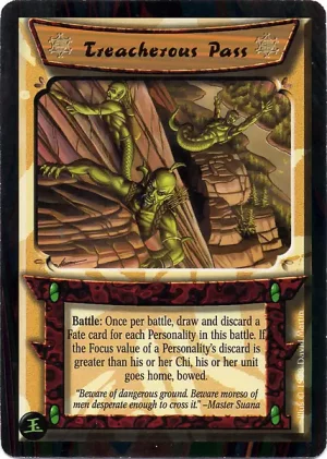 Treacherous Pass [v. 1: If/the]
