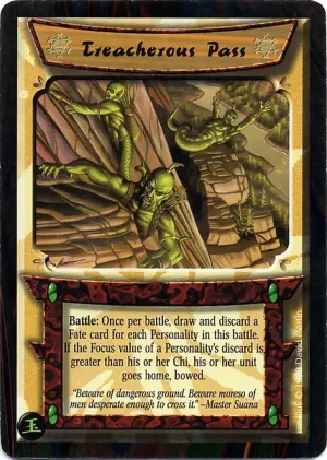 Treacherous Pass [v. 2: battle./If]