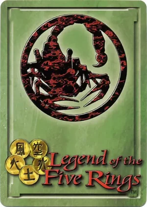 The Shadow Stronghold of the Bayushi (jade mon back)