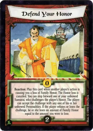Defend Your Honor