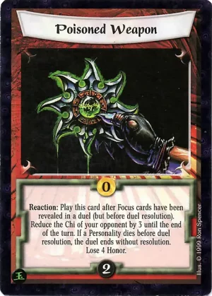 Poisoned Weapon