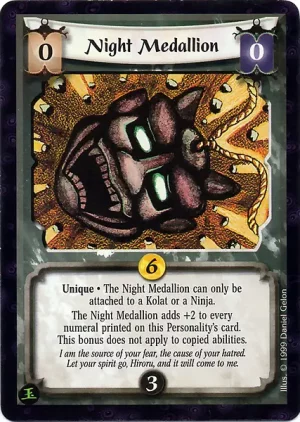 Night Medallion