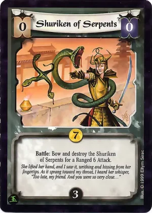 Shuriken of Serpents