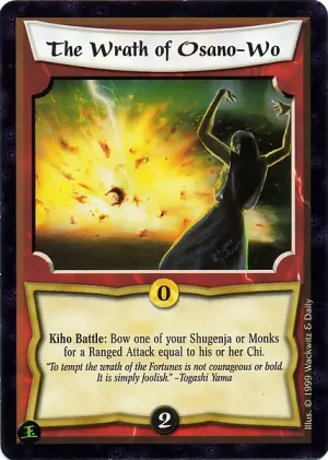 The Wrath of Osano-Wo