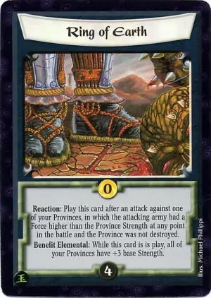 Ring of Earth [v1: 6 lines]