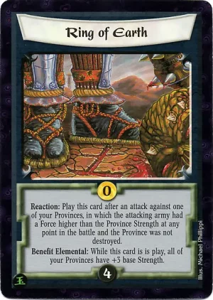 Ring of Earth [v2: 7 lines]