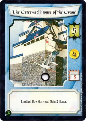 The Esteemed House of the Crane (with Honor wheel)