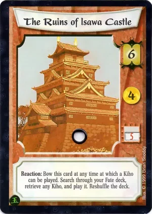 The Ruins of Isawa Castle (with Honor wheel)