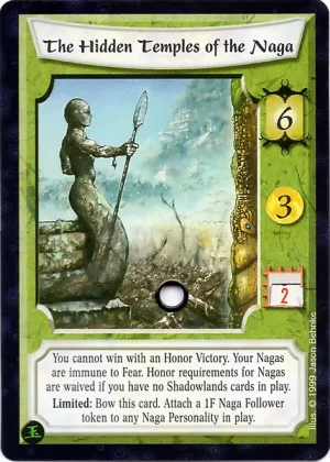 The Hidden Temples of the Naga (with Honor wheel)