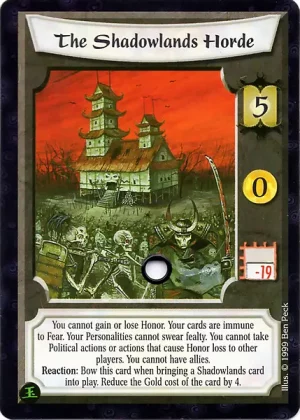 The Shadowlands Horde (with Honor wheel)