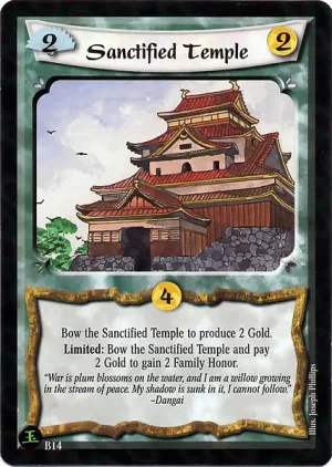 Sanctified Temple (B14)